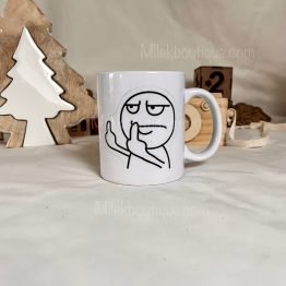 Mug "Mon Doigt du Milieu Te Salue"