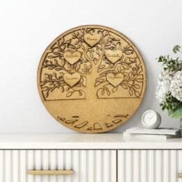 Arbre de Vie en Bois Personnalisé