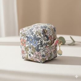 porte monnaie fleurs