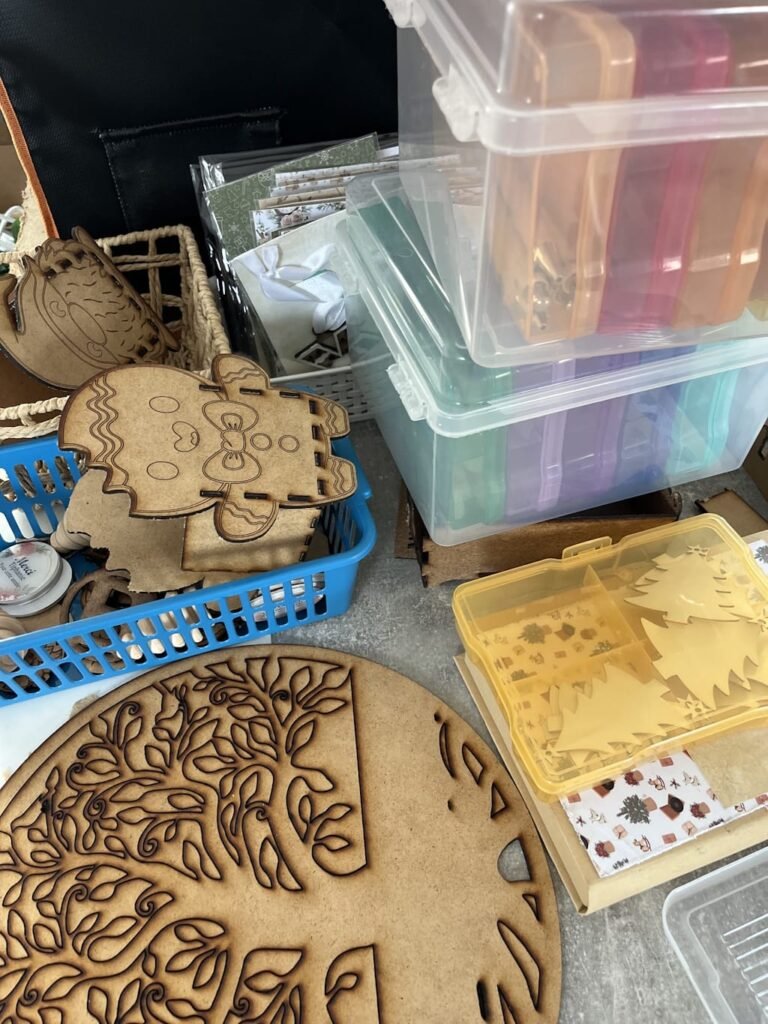 préparation du salon commercial de Wattrelos