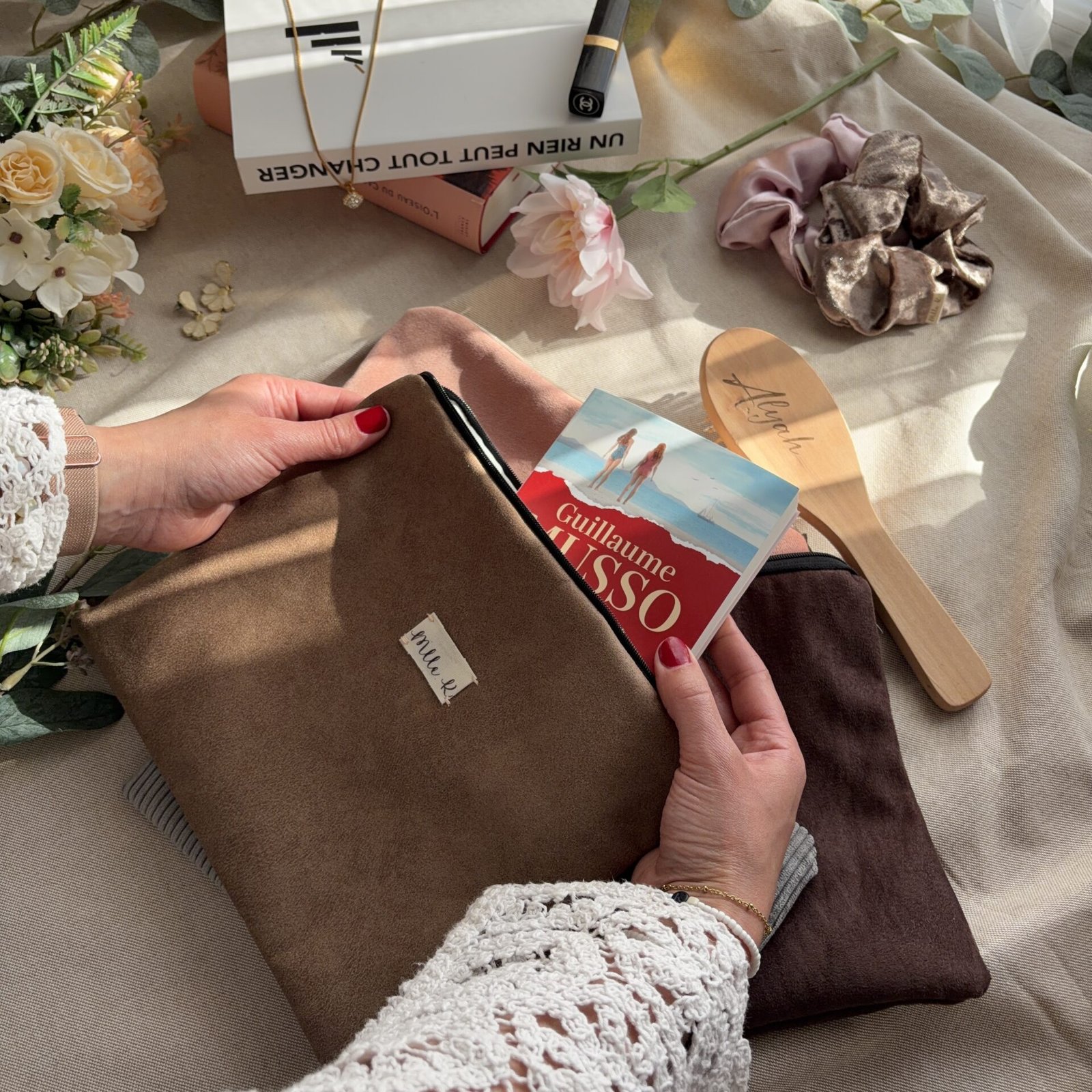 Pochette artisanale
